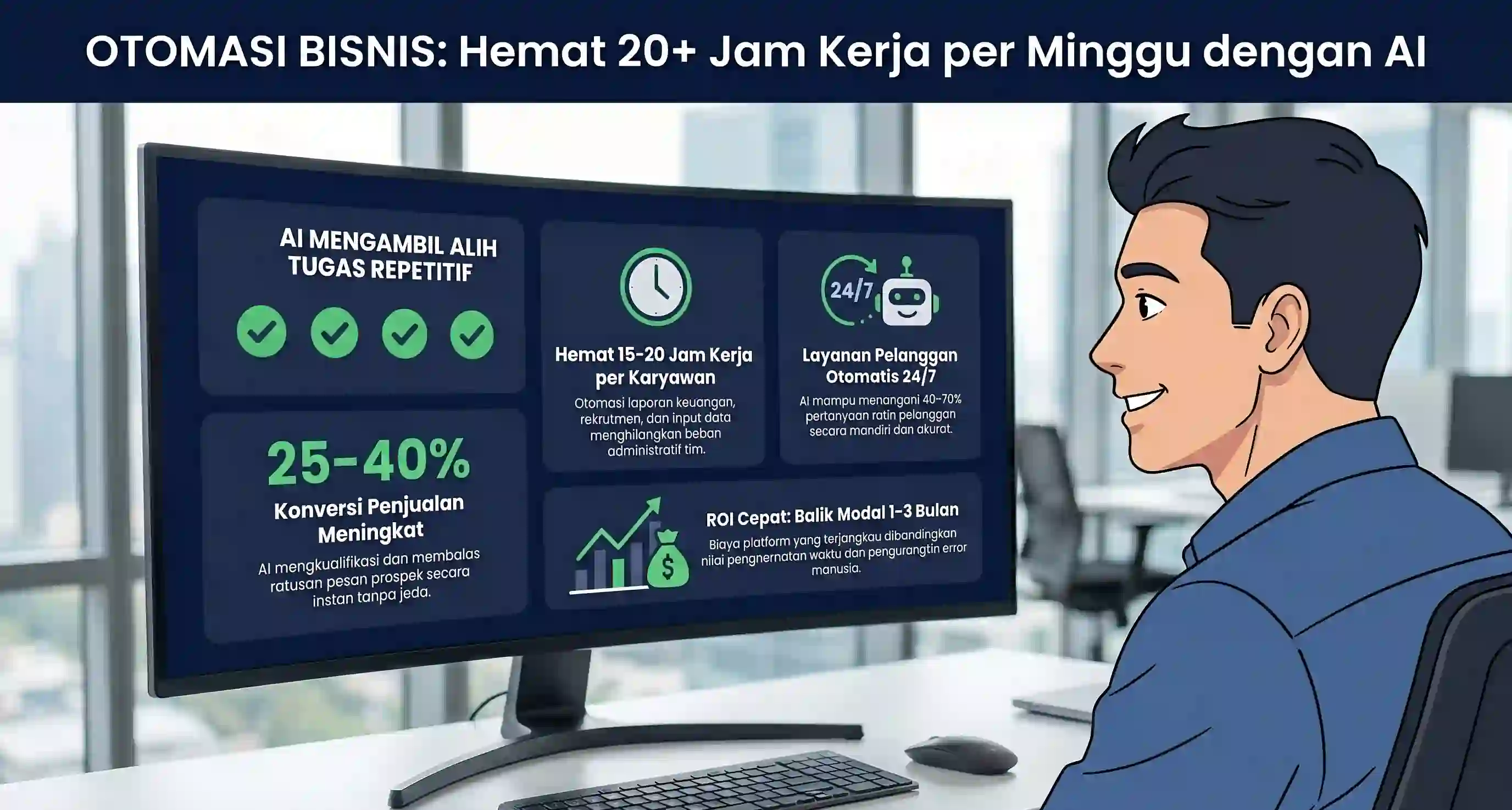 5 Proses Bisnis yang Wajib Diotomasi dengan AI di 2026